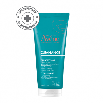 Avene Cleanance Почистващ гел за лице 200 ml