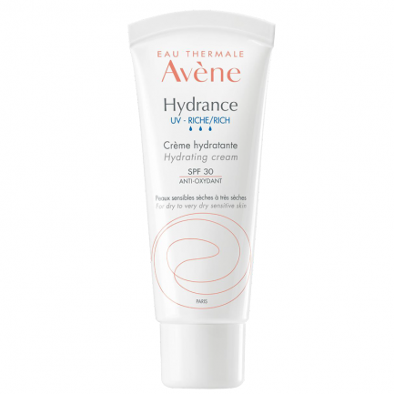 Avene Hydrance Оптимал Богат хидратиращ крем за суха и чувствителна кожа SPF20 40 ml