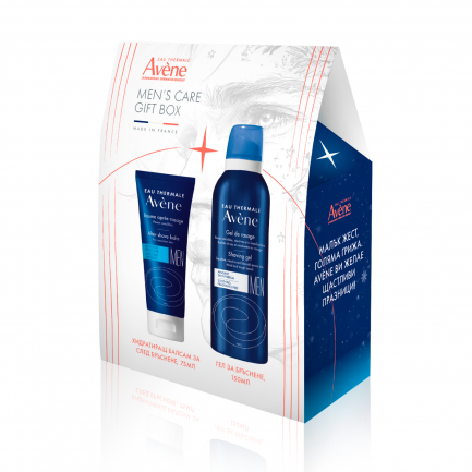Avene Men Гел за бръснене 150 ml + Хидратиращ балсам след бръснене 75 ml