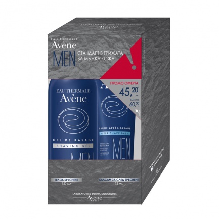 Avene Men Гел за бръснене + Флуид след бръснене