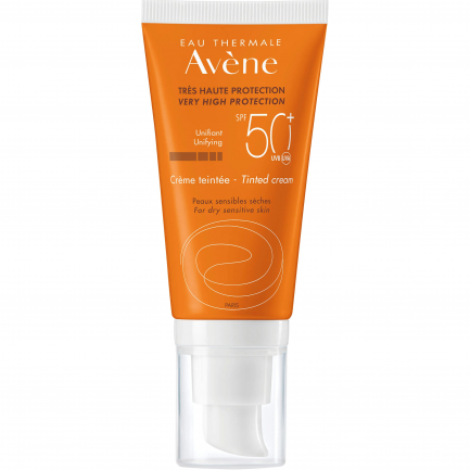 Avene Тониран слънцезащитен крем SPF50+ х50 ml