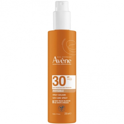 Avene SPF30 100% Невидим спрей за възрастни за лице и тяло 200 ml