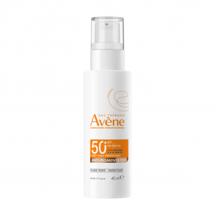 Avene SPF50 Sun Тониран флуид против пигментации 40 ml