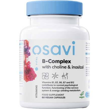 B-Complex with Choline & Inositol x 60 капсули