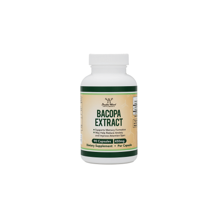 Bacopa extract/ Бакопа мониери, 450 mg, 90 капсули Double Wood