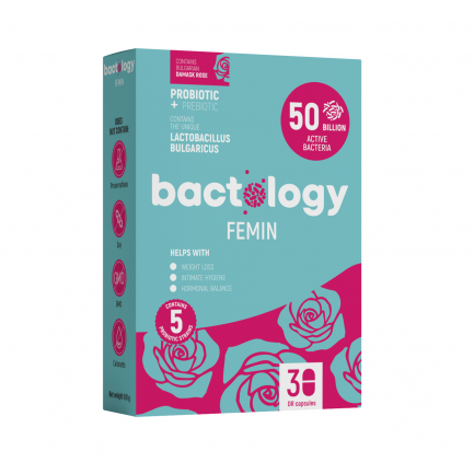 Bactology Femin Пробиотик за жени х30 капсули