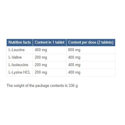 BCAA 4000 Strong Formula x240 таблетки