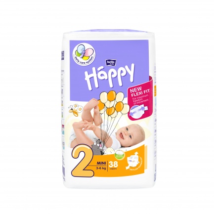 Bella Baby Happy Mini Пелени х38 броя