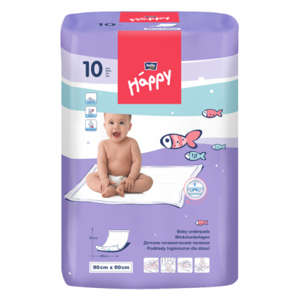 Bella Happy Чаршафи за еднократна употреба 60x90 х10 броя