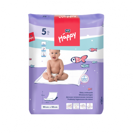 Bella Happy Чаршафи за еднократна употреба 60x90 х5 броя