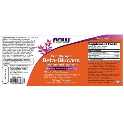 Beta 1,3/1,6 Glucan 250 mg