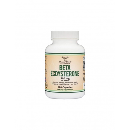 Beta ecdysterone/ Бета екдистерон, 500 mg, 120 капсули Double Wood