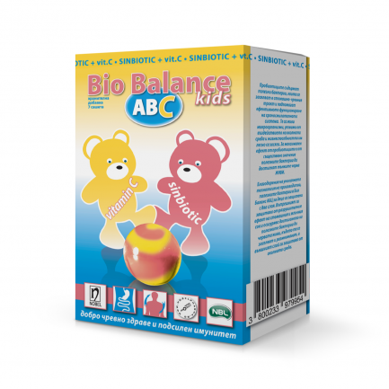 Био Баланс ABC Kids Витамин C + Синбиотик х7 сашета