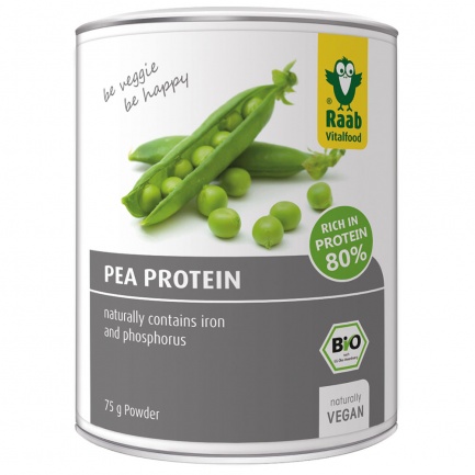 Био ГРАХОВ ПРОТЕИН / PEA PROTEIN – Raab Vitalfood - 75 грама
