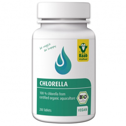 Био ХЛОРЕЛА / CHLORELLA – Raab Vitalfood (200 табл)