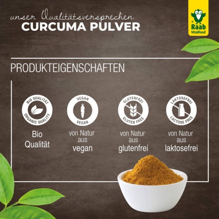 Био КУРКУМА / CURCUMA – Raab Vitalfood (100 гр)