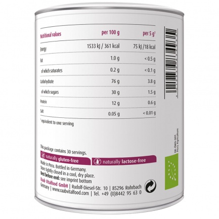 Био МАКА / MACA – Raab Vitalfood (150 гр)
