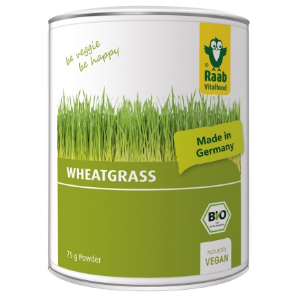 Био ПШЕНИЧНА ТРЕВА / WHEATGRASS – Raab Vitalfood - 75 грама