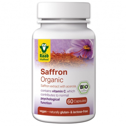 Био ШАФРАН / SAFFRON – Raab Vitalfood (60 капс)
