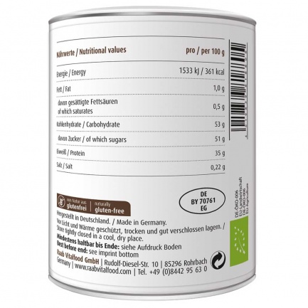 Био СМЕТАНА за КАФЕ / COFFEE WHITENER – Raab Vitalfood (125 гр)