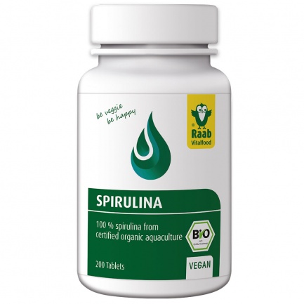 Био СПИРУЛИНА / SPIRULINA – Raab Vitalfood (200 табл)
