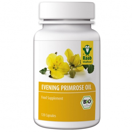 Био ВЕЧЕРНА ИГЛИКА / PRIMROSE OIL – Raab Vitalfood (120 капс)