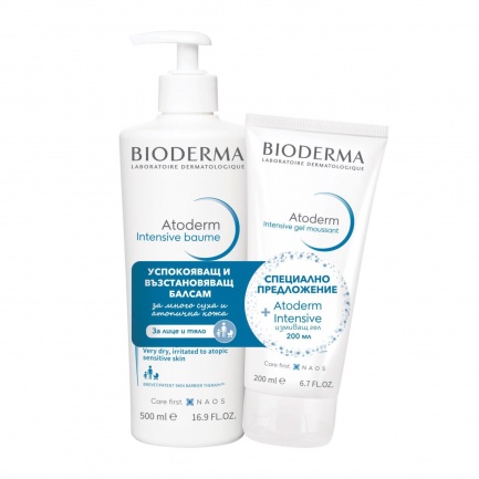 Bioderma Atoderm Intensive Балсам 500 ml + 75 ml ПОДАРЪК