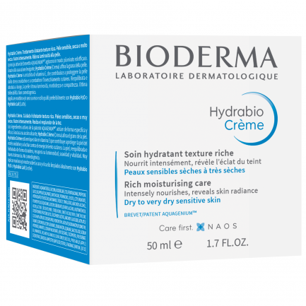 Bioderma Hydrabio Богат хидратиращ крем за много суха кожа 50 ml
