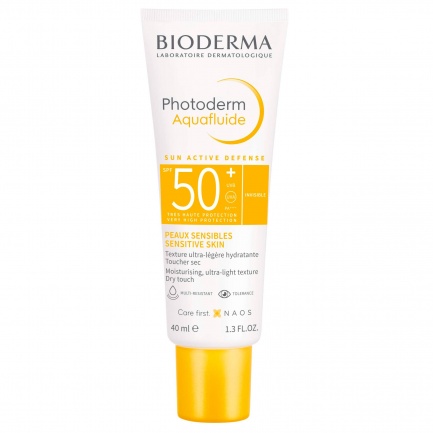 Bioderma Photoderm Aquafluid SPF50+ Хидратиращ матиращ слънцезащитен крем 40 ml