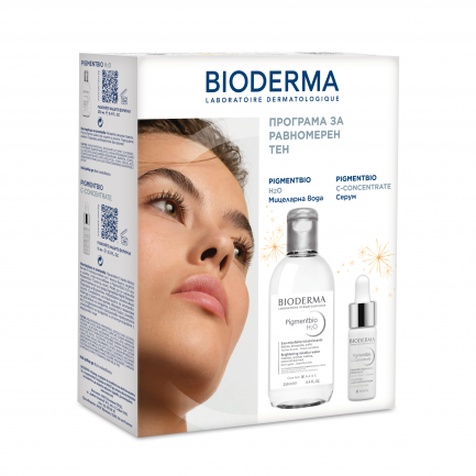 Bioderma Pigmentbio Изсветляващ концентрат 15 ml + Мицеларна вода 250 ml