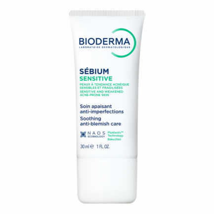 Bioderma Sebium Sensitive Крем за чувствителна акнеична кожа х30 мл