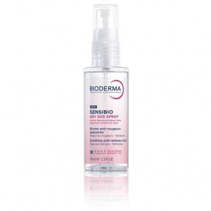 Bioderma Sensibio AR SOS Успокояващ спрей против зачервявания 70 ml