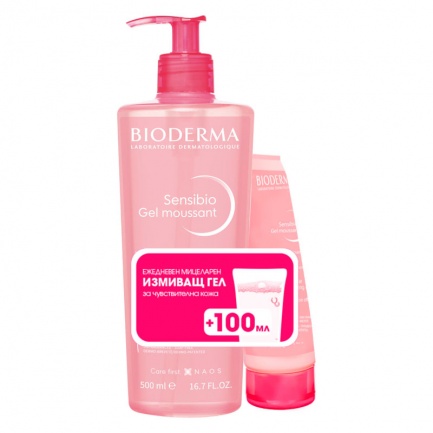 Bioderma Sensibio Измиващ гел 45 ml