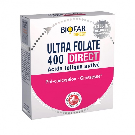 Biofar Direct Ултра Фолат 400 х14 сашета