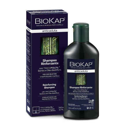 BioKap Подсилващ шампоан против косопад 200 ml