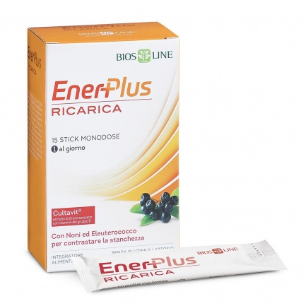 Bios Line Eнер Плюс презареждане и тонус, 15 сашета х10 ml