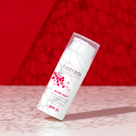 biotrade Acne Out Възстановяващ крем за червени петна след акне SPF30 30 ml