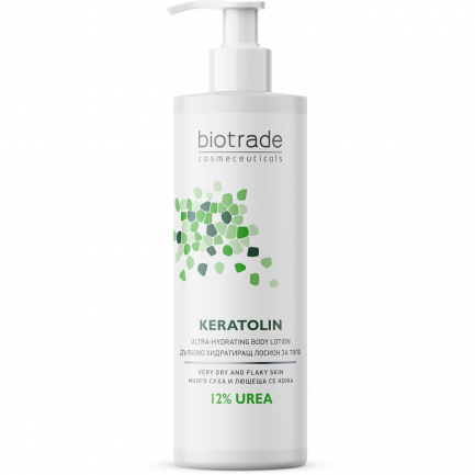 Biotrade Кератолин Хидратиращ Лосион за Тяло за суха кожа с 12% Урея 200 ml
