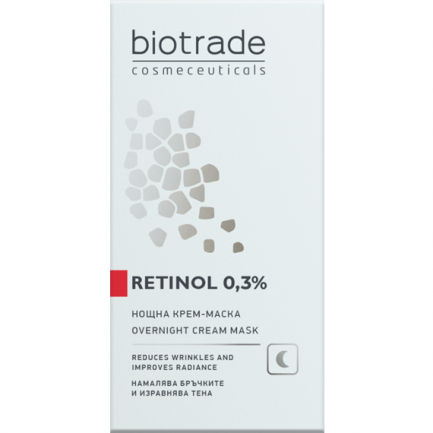 biotrade Overnight Cream Mask Нощна крем-маска с 0,3% ретинол 50 ml