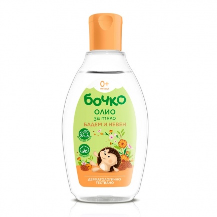 Бочко Олио за тяло - Бадем и невен 150 ml