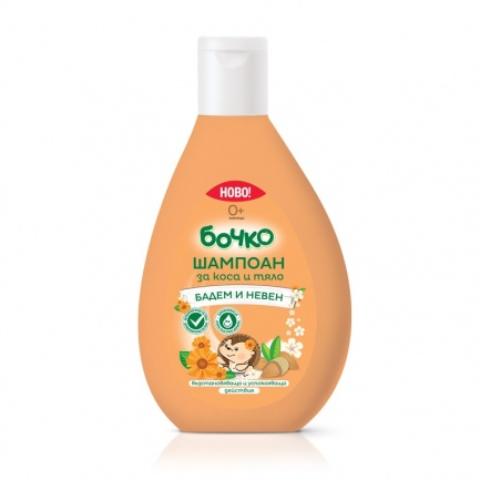 Бочко Шампоан - Бадем и невен 200 ml