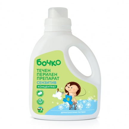 Бочко Течен перилен препарат - Сензитив 1300 ml