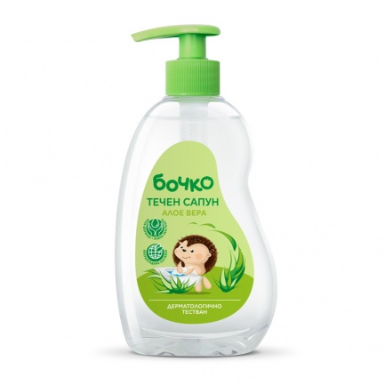 Бочко Течен сапун - Алое Вера 410 ml