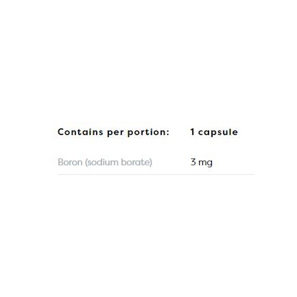 Boron 3 mg x 120 капсули