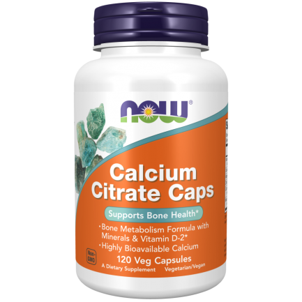 Calcium Citrate Caps | + Magnesium, Vitamin D, Zinc, Copper, Manganese