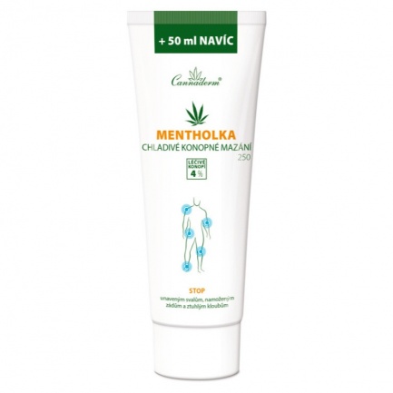 Cannaderm Ментолка Охлаждащ гел балсам 250 ml