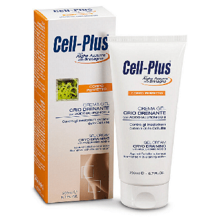 Cell Plus Гел крем за крио дрениране с хиалуронова киселина Cell Plus, 200 ml