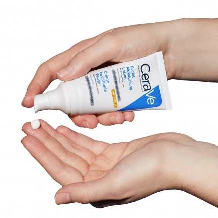 CeraVe Хидратиращ крем за лице с UV защита SPF25 52 ml