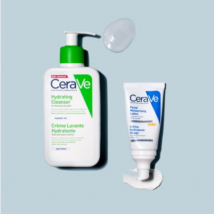 CeraVe Хидратиращ крем за лице с UV защита SPF25 52 ml