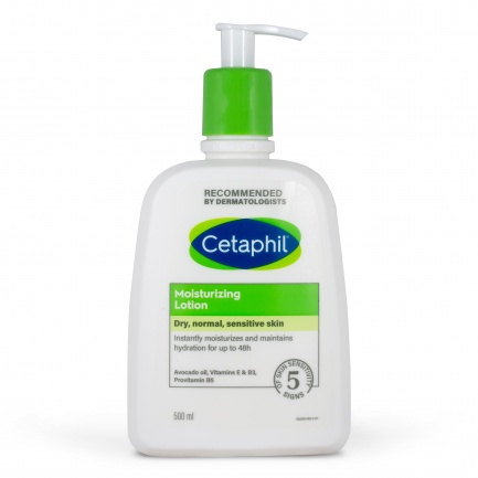 Cetaphil Хидратиращ лосион за суха, нормална и чувствителна кожа 500 ml